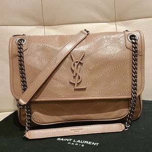 ysl niki medium beige